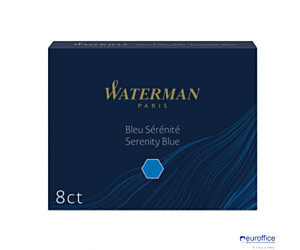 Naboje standard WATERMAN (8szt.) niebieski floryda