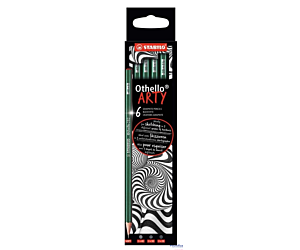 Ołówek OTHELLO Mix 6szt. wit ARTY 282/6-21-3-20