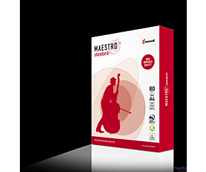 Papier xero A4 MAESTRO STANDARD PLUS 80g CIE 161 karton 5 ryz