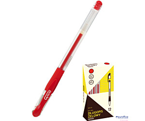 Pióro żelowe GR-101 czerwone GRAND 160-1026