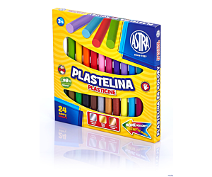 Plastelina Astra 24 kolory, 303110001