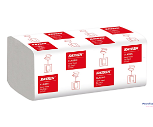 Ręczniki składane KATRIN CLASSIC Zig Zag 20x200, Handy Pack, 35298, opakowanie: 20 owijek