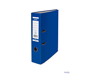 Segregator A4 80mm XXL jasnoniebieski, z szyną BANTEX 100551790