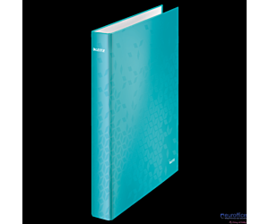 Segregator ringowy LEITZ A4 4DR/25mm turkusowy WOW 42420051