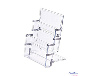 Stojak na ulotki A4 dwie kieszenie 0403-0019-00 PANTA PLAST