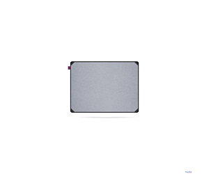 Tablica filcowa MEMOBE IDEA, Powierzchnia popielata, rama aluminiowa EDGE, 60X45 CM MITF060045.81.60.51