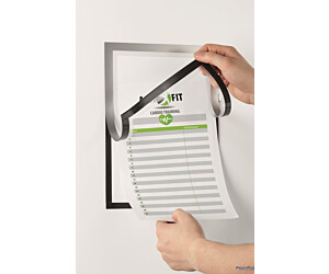 Duraframe NOTE A4 samoprzylepna ramka srebrna DURABLE 499323