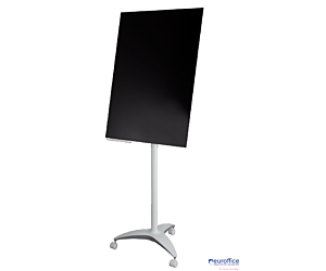 FLIPCHART SUCHOŚCIERALNO-MAGNETYCZNY szklany TFSZ 2X3 Czarny