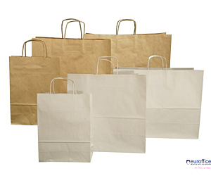 Torba ekologiczna ECOBAG 305x170x445mm brązowa