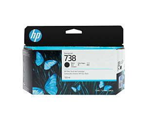 Tusz HP 738 | 130 ml | Black