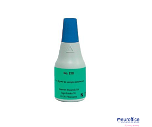 Tusz NORIS 210 metal niebieski 25ml do stempli metalowych NO210NI