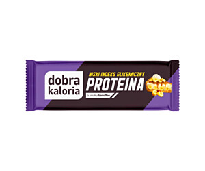 baton dobra kaloria PROTEINA 45g o smaku banoffee z MCT