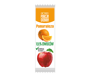 przekąska jabłkowo-pomarańczowa 16g !!!!!! Karton 24 SZT !!!!!! Porcja Dobra