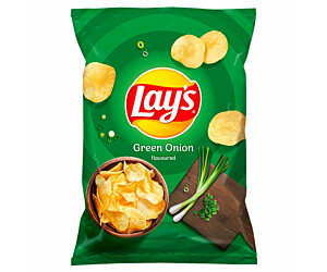 Chipsy Lay's o smaku zielona cebulka 40g małe opakowanie