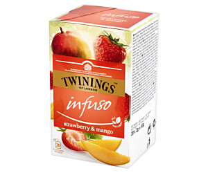 herbata twinings Infuso Truskawka, Mango Herbatka Owocowo-Ziołowa 20 x 2 g