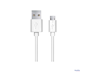 Kabel USB MICRO A-B 2m biały EB145W ESPERANZA