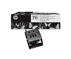 Zestaw zamiennej głowicy drukującej HP 711 | Designjet T120/T520