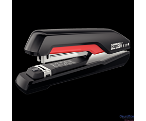 Zszywacz SUPREME S17 czarno-czerwony 30k RAPID 5000538