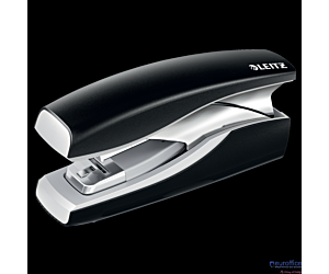 Zszywacz LEITZ New NeXXt Softpress Flat Clinch czarny 56030095