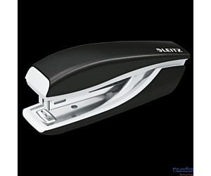 Zszywacz Mini metalowy Leitz WOW, czarny, 10 lat gwarancji, 10 kartek 55281095