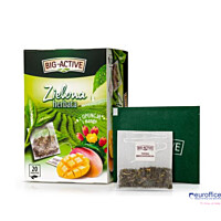 Herbata BIG-ACTIVE OPUNCJA-MANGO zielona 20t